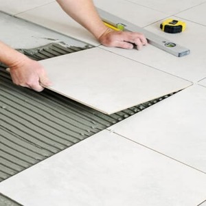 floor tile installation